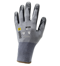 Gants anti coupures niveau 4 enduction nitrile COVERGUARD