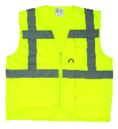 Gilet De Sécurité Réfléchissant Haute Visibilité Vêtements Travail  Directeur Exécutif Gilet Veste Zip Brace Sécurité Téléphone