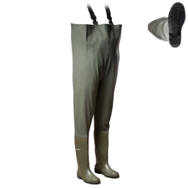 Cuisseaux (échassiers) De Pêche Dunlop Imperméables - Vert - Taille 40 UE