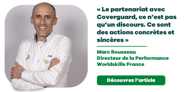 Marc Rousseau, Directeur de la Performance Worldskills France « Le partenariat avec Coverguard, ce n’est pas qu’un discours. Ce sont des actions concrètes et sincères »
