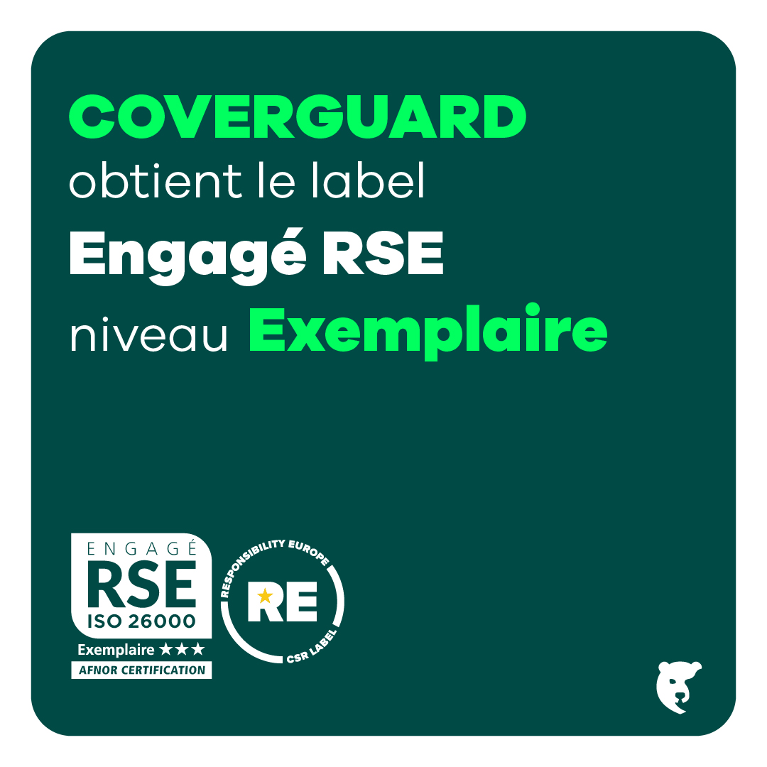 Coverguard obtient le label Engagé RSE niveau Exemplaire : une étape clé dans sa stratégie de développement responsable​