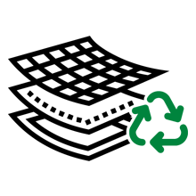 Utilizar materiais reciclados